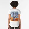 Blue Lucky Elephant Premium Scoop T-Shirt